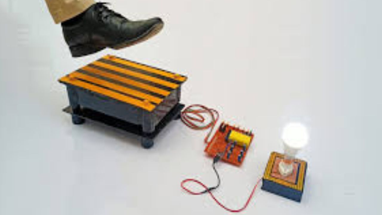 Power Moving Feet generate electricity