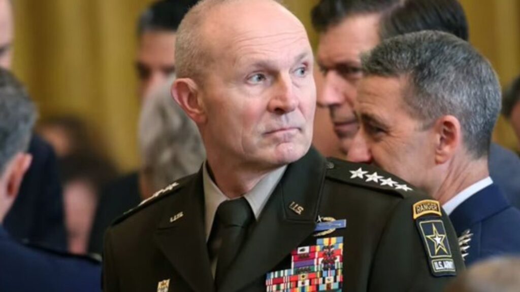 Trump Iran War Army Chief Removed