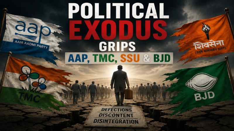 Indian Political Exodus (image Social Media)