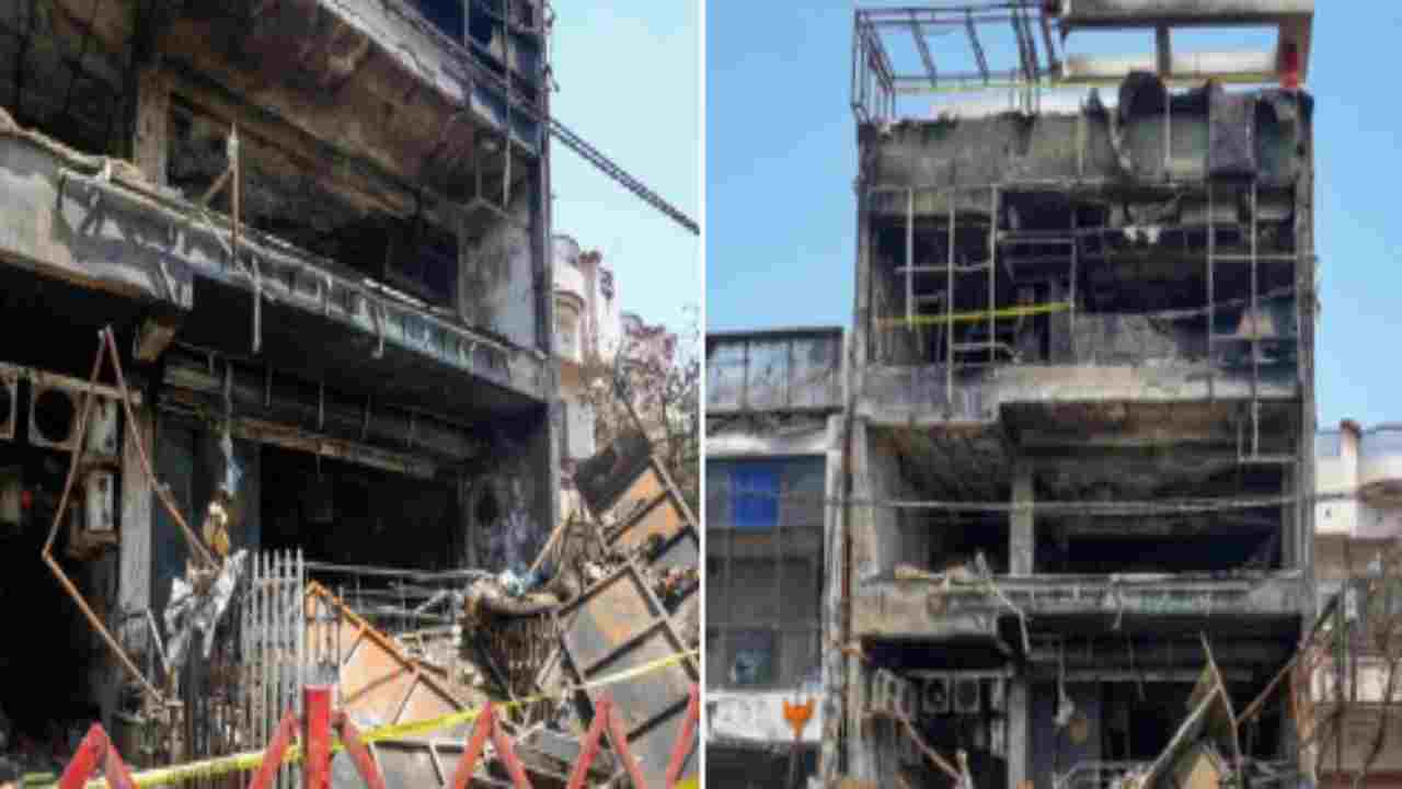 Lucknow Fire (Image From Social Media)