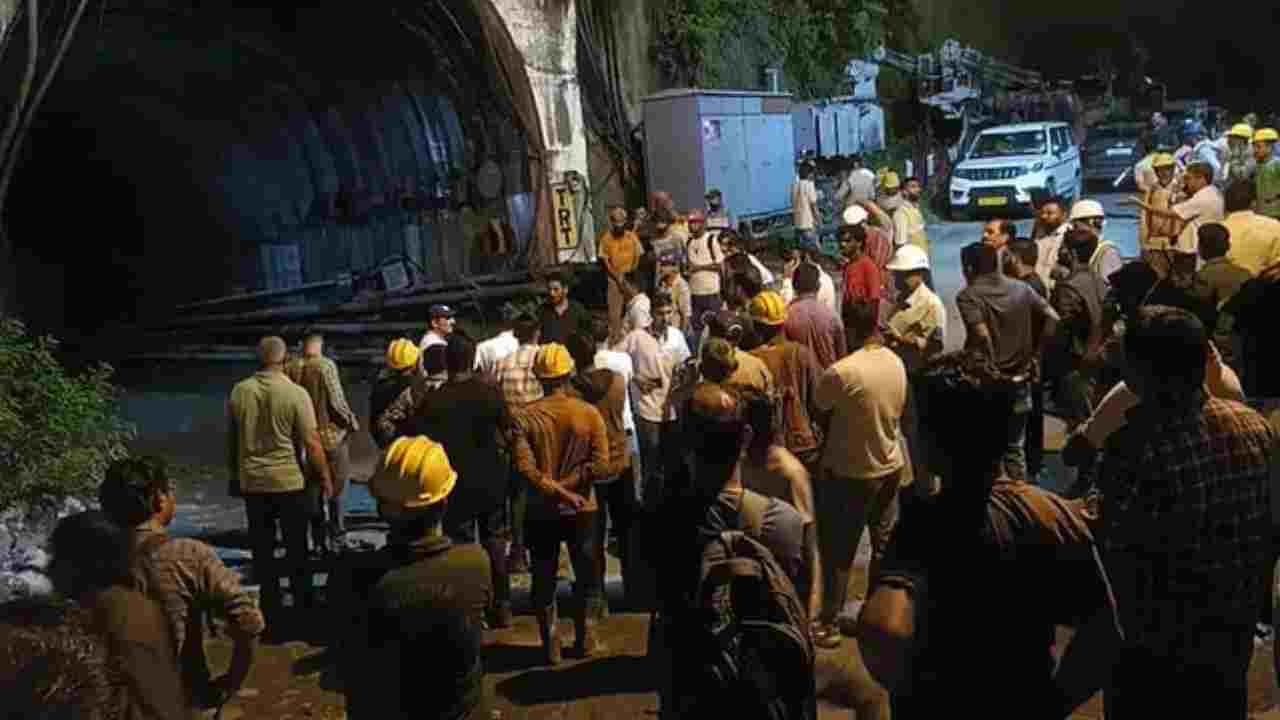Chamoli Tunnel Accident (Social Media)