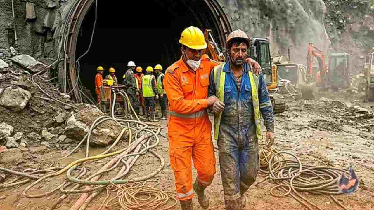 Uttrakhand Tunnel Tragedy (Social Media)